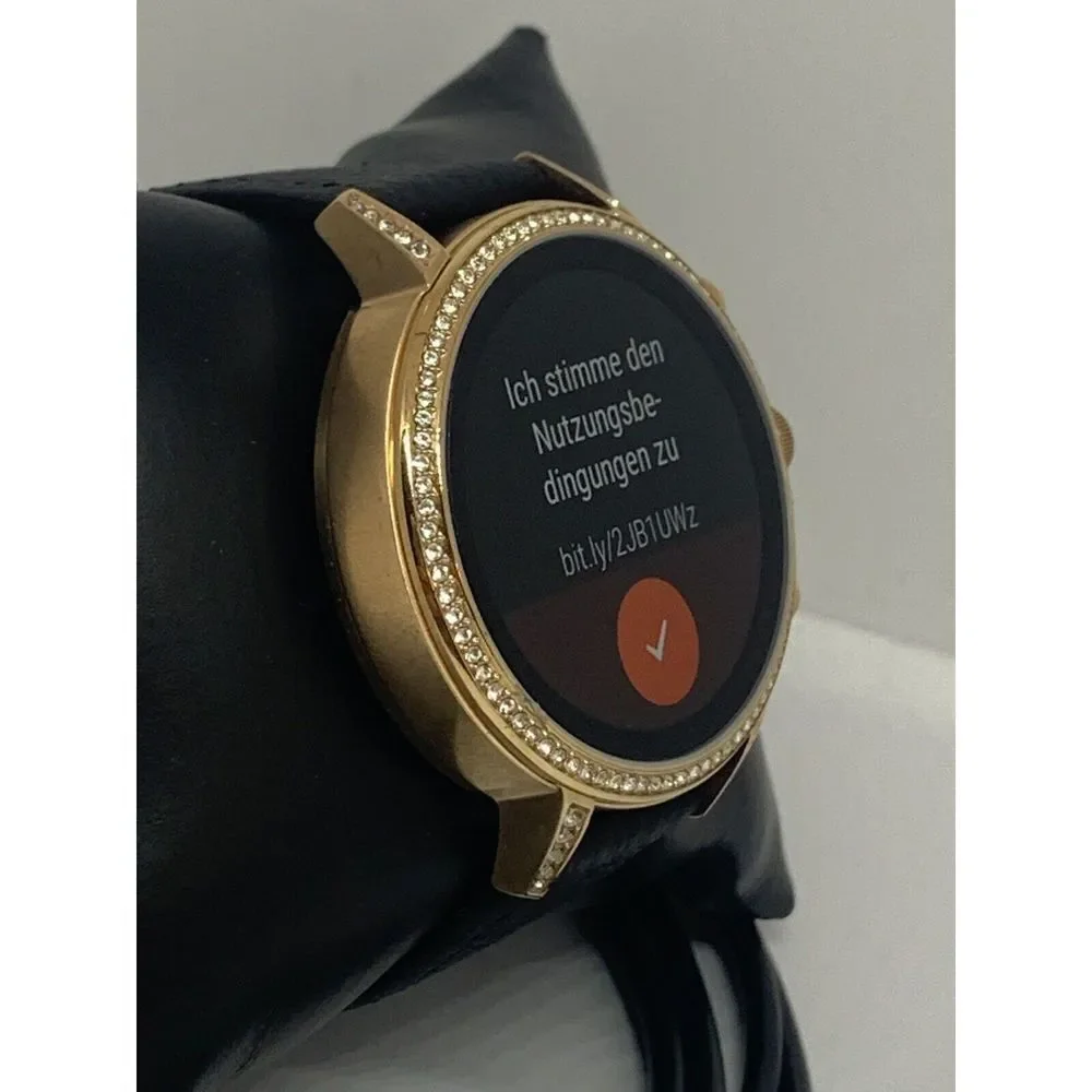 Fossil Gen 4 Authentic Digital Dial Smart Watch Custom Band FTW6015 QT474